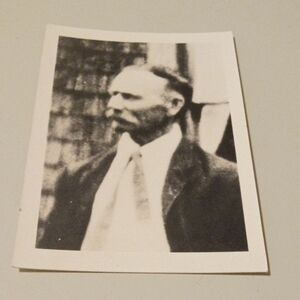 Vintage Black and White Portrait Art Print